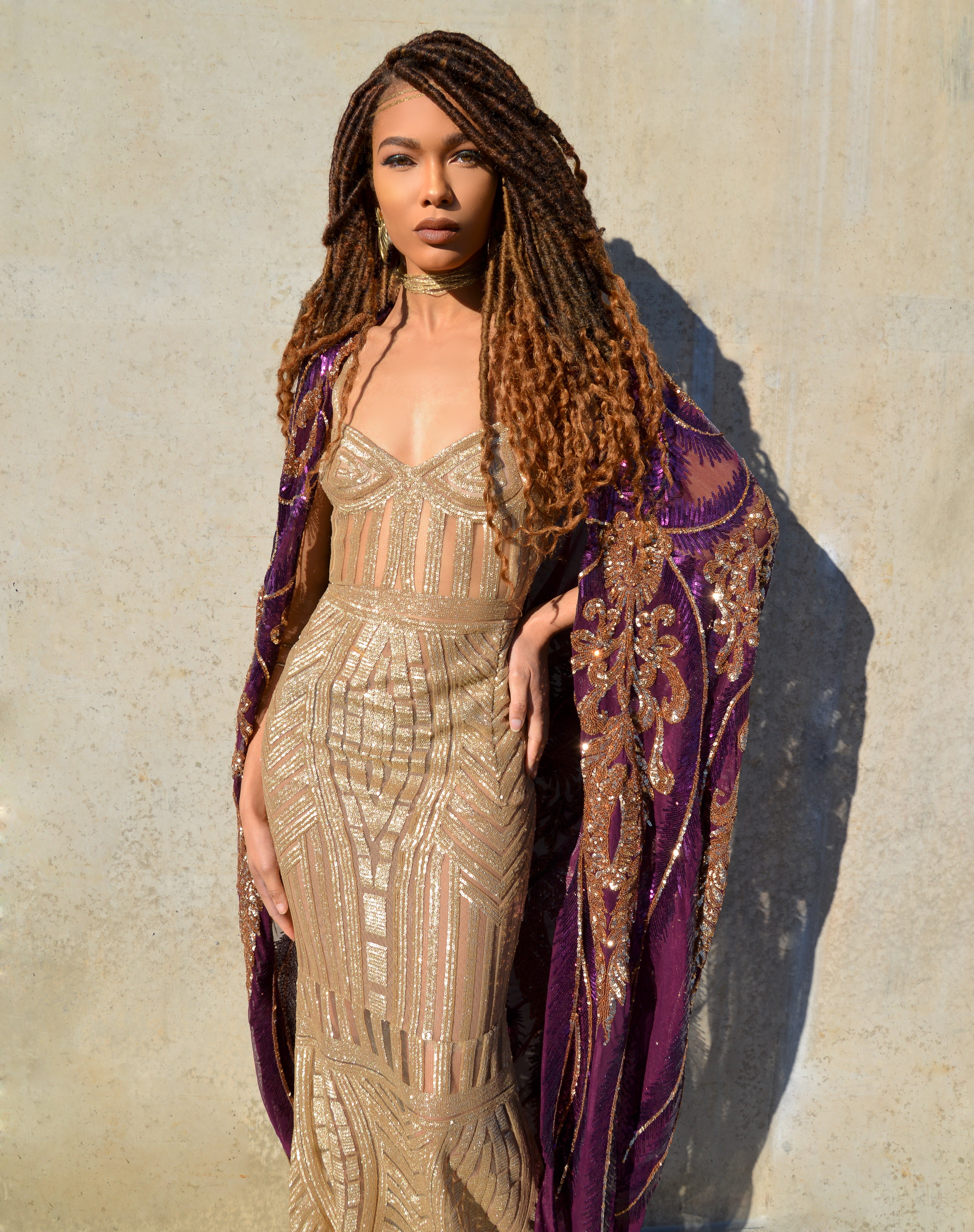 gold goddess dress GOLDEN GODDESS – O RAY